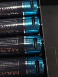 Аккумуляторные батарейки Marstek 5070С AA 1000mAh/3.7V/3700mWh с разъемом USB Type-C 4 шт (5070C)