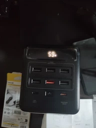 Повербанк большой емкости 100000mAh 22.5W Hoco DB03 Endure с фонариком 6хUSB/2хType-C фото от покупателей 2