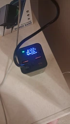 Повербанк умб 30000 mah зі швидкою зарядкою 100 w pd qc Andowl power bank Q-CD1013X1 для ноутбука макбука айпада планшета телефону смартфона 2 type c 2 usb a powerbank зовнішній портативний акумулятор повербанки великої ємності білий фото від покупців 6