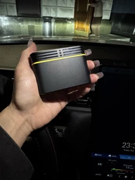 Микрофон для телефона петличный беспроводной для айфона андроида с подавлением шума ветрозащитой зарядным кейсом планшета смартофона пк одна мини петличка для блогера стрим тикток 2 шт Type-C Lightning Черный 73716