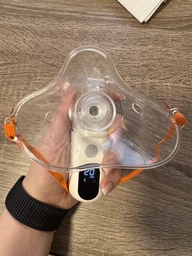 Ингалятор небулайзер Nebulizer Mesh Atomizer для детей и взрослых для дыхательной терапии портативный от сухого кашля насморка боли в горле для астматиков фото от покупателей 9