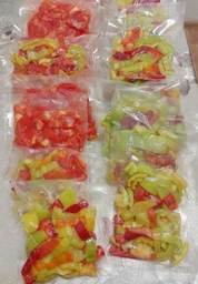 Пакети для вакууматора харчові говренні змінна плівка для вакуумного пакувальника 15х20 см кульки рифлені для вакуумування су-від пакет вакуумний для запаювання продуктів та зберігання пачка 100 шт Smart (Sn209788) фото від покупців 7