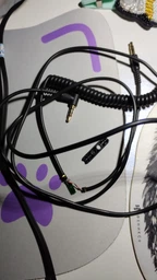 Кабель AUX для наушников Marshall 2 II 3 III 4 IV 5 V Mid Anc Monitor - Чёрный фото от покупателей 2