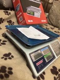 Весы торговые электронные аккумуляторные Wimpex WX5004 от 5г. до 50 кг. с металлическими кнопками фото від покупців 1