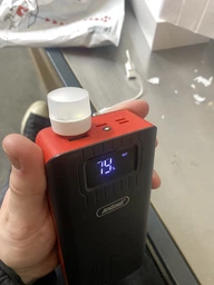 Повербанк умб 40000 mAh Andowl power bank Q-CD701X2 павербанк з usb ліхтариком для телефону роутера зовнішній портативний акумулятор з дисплеєм повербанки великої ємності червоно чорний фото від покупців 6
