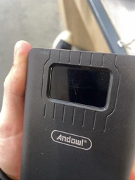 Повербанк умб 40000 mAh Andowl power bank Q-CD701X2 павербанк з usb ліхтариком для телефону роутера зовнішній портативний акумулятор з дисплеєм повербанки великої ємності червоно чорний фото від покупців 5