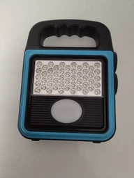 Ліхтар акумуляторний з сонячною панеллю і функцією Power Bank LED COB, потужний ручний ліхтар-прожектор з USB зарядкою і 4 режимами світла, портативна лампа на акумуляторі для дому, дачі, кемпінгу, HS-8020D-Orange фото від покупців 2