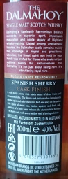 Виски Dalmahoy Sherry Cask Finish 40% 0.7 л (5010327930183) фото от покупателей 2