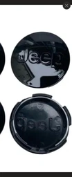 Ковпаки колес Jeep чорний 55мм 4шт пластик (ковпачок, заглушка диску) OEM 52090402 фото від покупців 1