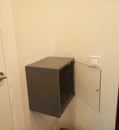 Скляні двері IKEA ЕКЕТ, прозоре скло, 31x31 см, 304.289.01
