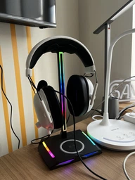 Подставка для геймерских наушников RGB New Bee NB-Z12 Black фото от покупателей 1