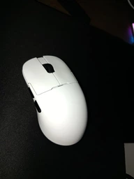 Беспроводная магнитная мышь Ajazz AJ159 APEX PAW3950 400 мАч RGB Голубой фото от покупателей 5