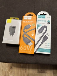 СЗУ Baseus Super Silicone PD Charger 20W (1Type-C) + With Cable Type-C to Lightning blue TZCCSUP-B03