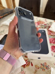 Противоударный чехол для iPhone 17 Pro IPAKY Crystal Series с бортиками Прозрачный