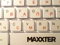 Клавиатура проводная Maxxter KBM-C01B-UA USB Black