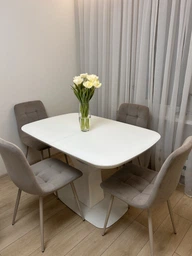 Стул для кухни и гостиной Special4You Success Light Grey (E6576) фото от покупателей 6