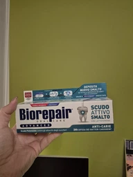 Зубная паста Biorepair Active Shield Совершенная защита (без фтора, с лактоферрином), 75 мл фото от покупателей 4