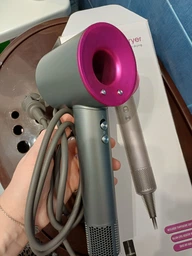 Фен для волосся Leafless Hair Dryer професійний потужний фен 1 насадка 1600 Вт Macarun