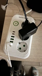 Мережевий фільтр з USB і Type-C портами F20U подовжувач електричний 4,8 метра 8 розеток переноска розетка з кнопкою відключення Білий фото від покупців 3