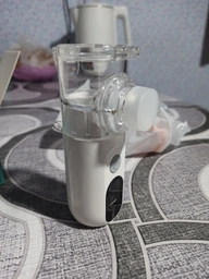 Ингалятор небулайзер Nebulizer Mesh Atomizer для детей и взрослых для дыхательной терапии портативный от сухого кашля насморка боли в горле для астматиков фото от покупателей 3