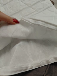 Сьемный чехол на подушку MirSon Cotton Line №062 100% хлопок 70 x 70 см (2200006154341) фото от покупателей 1
