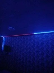 Світлодіодна RGB стрічка комплект 20м з пультом на 44 кнопки та Bluetooth, 18 світлодіодів на метр, USB 5V