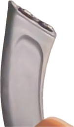 Ремінець DK для Huawei Band 8 / 9 | Silicone Sport Band Classic (ivory)