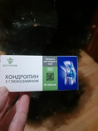 Хондроитин Elit-Pharm с глюкозамином 80 таблеток фото от покупателей 2