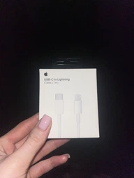 Кабель для быстрой зарядки iPhone 8 X 11 12 13 14 Plus Pro Max с разъемом Apple Lightning to Type-C (USB-C) зарядка для айфона 1M шнур для iPad Cable IOS White фото от покупателей 2