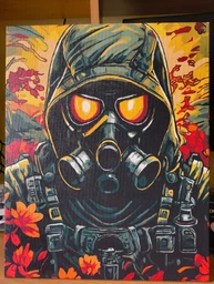 Картина за номерами S.T.A.L.K.E.R. Сталкер Зона відчуження АРТ-Крафт 40x50 см (16129-AC)