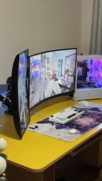Монитор 32" Samsung Odyssey G5 S32CG550 (LS32CG550EIXUA) QHD 2K / VA 1000R / 165Hz / 1ms / HDR10 / FreeSync Premium / G-Sync Compatible / Low Input Lag / Black Equalizer фото от покупателей 16