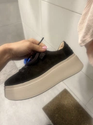 Женские кеды низкие ITstyle Коричневые 38 24.5 см (50712)