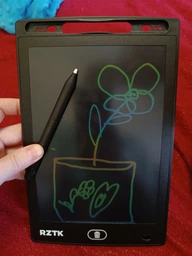 Детский планшет для рисования RZTK Art Board 8.5" со стилусом LCD Black (LCD-85B)