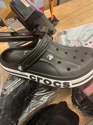 Унисекс кроксы Crocs Bayaband Black 44 размер черные фото от покупателей 3