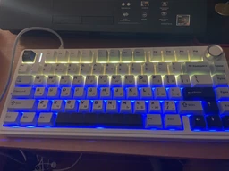 Бездротова ігрова механічна клавіатура Aula F75 2.4G Bluetooth з RGB Hot swap фото от покупателей 15