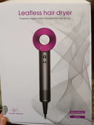 Фен Super Hair Dryer ceramic pop з іонізацією та турборежимом 5 насадок фото від покупців 2