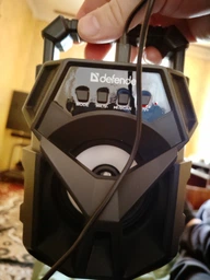 Портативная колонка Defender G98 5W LED bluetooth Black (4714033650984)