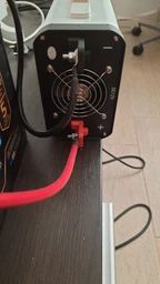 Інвертор напруги Voltronic AEV5500W, 12/220V з апроксимованою синусоїдою, 2 універсальні розетки, 2*USB (DC:5V/2.4A), клемні дроти, BOX (YT28507) фото від покупців 1