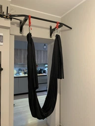 Турнік настінний / наддверний Hardcore GYM (А044-чг) / Чорний фото від покупців 3