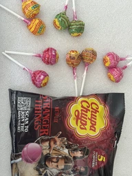 Льодяники на паличцi Chupa Chups Stranger Things (5 flavours) (10 шт.) - 120 g фото от покупателей 2