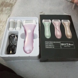 Пемза пилка для ног и пяток роликовая аккумуляторная Callus Remover 3W электрическая для шлифовки электропемза для педикюра USB розовая фото от покупателей 16