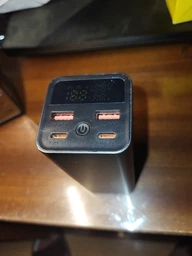 Повербанк умб 30000 mah зі швидкою зарядкою 100 w pd qc Andowl power bank Q-CD1013X1 для ноутбука макбука айпада планшета телефону смартфона 2 type c 2 usb a powerbank зовнішній портативний акумулятор повербанки великої ємності білий фото від покупців 1