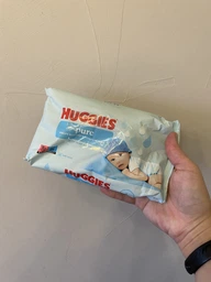 Вологі серветки Huggies Pure 56 шт. фото від покупців 6