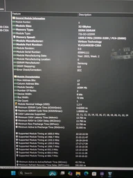 Оперативная память для ноутбука Samsung DDR4 64GB (2x32GB) 3200MHz SO-DIMM ECC 2Rx8 PC4-3200AA (M474A4G43BB1-CWEQ)