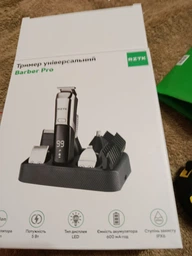 Тример універсальний акумуляторний  RZTK Barber Pro 6в1 фото від покупців 11