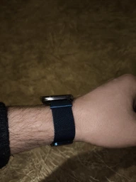 Ремешок 20мм для Amazfit GTS / GTS 2 / GTS 2 mini / GTS 2e / GTS 3 / GTS 4 mini миланская петля синий