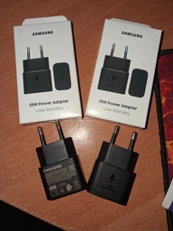 Сетевое зарядное устройство Samsung 25W Type-C (w/o cable) Black (EP-T2510NBEGEU) фото от покупателей 2