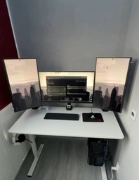 Настольное крепление для монитора RZTK NB-F80 17-30'' до 9кг VESA 75x75/100x100мм Black + кабель USB3.0 1.5 м