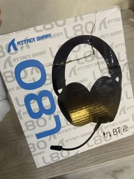 Бездротові навушники Attack Shark L80 Black BT/2.4G фото від покупців 1