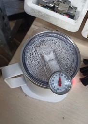 Чашка с подогревом и беспроводной зарядкой TheGeneral ThermoHub 15W с LED индикатором белая (40021321-08)